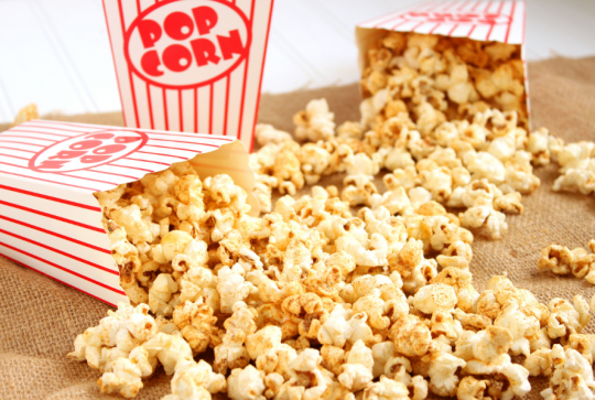 Pop corn pour le goûter