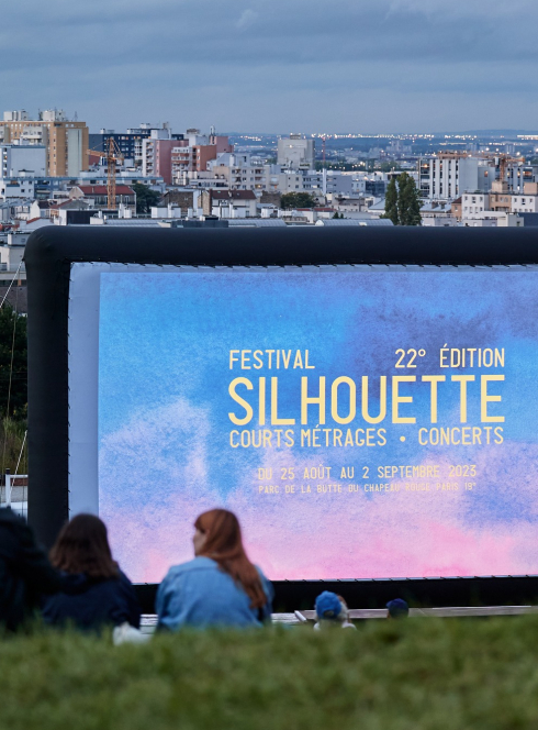 Festival Silhouette : projection plein air
