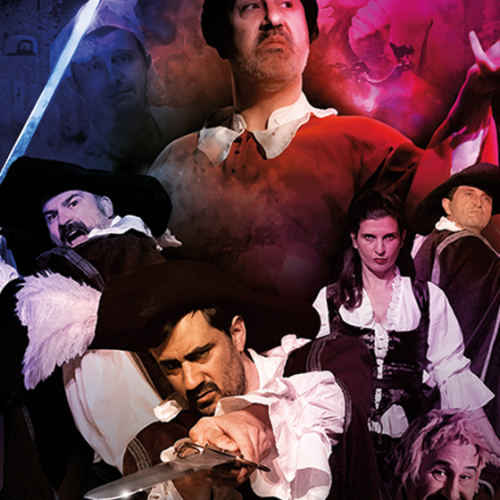 Les trois mousquetaires, la parodie