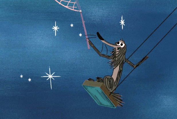 Chien Pourri, la vie à Paris ! : balançoire