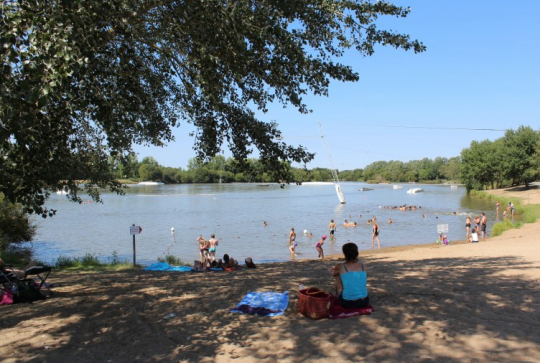 Base de loisirs de Saint-Viaud : espace baignade