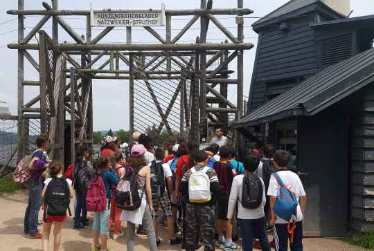 Mémorial Struthof : Visite guidée pour un groupe d'enfants