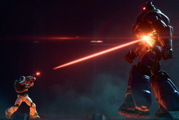 Buzz l'éclair : combat au laser