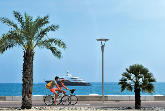 La Littorale : balade à vélo sur la Promenade des Anglais