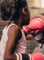 Boxe enfant à Silat Fight Defense