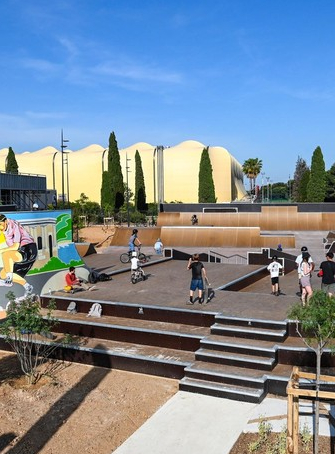 BMX skatepark international Ronan Pointeau