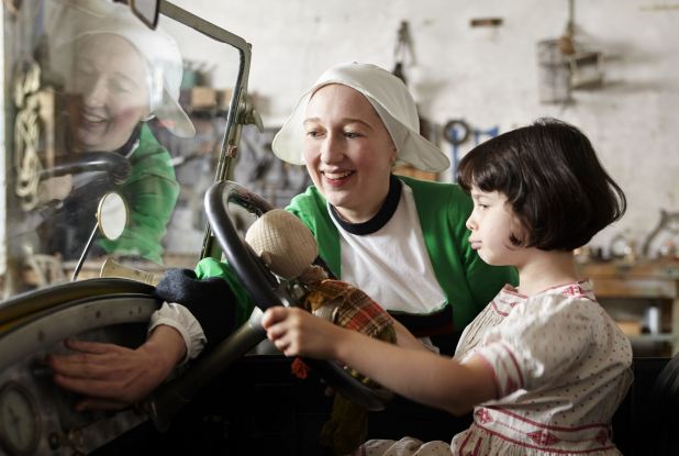Bécassine ! Voiture et fillette