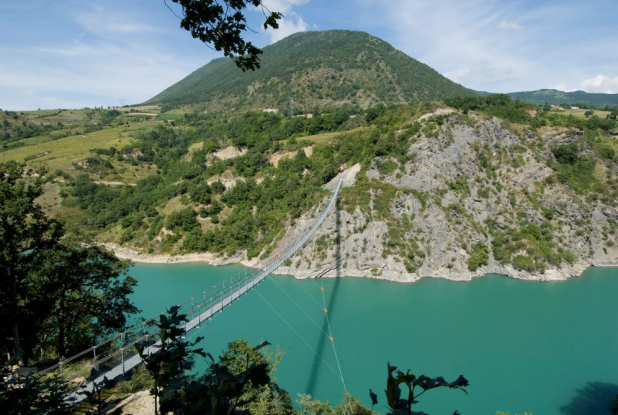 Lac de Monteynard - Panorama