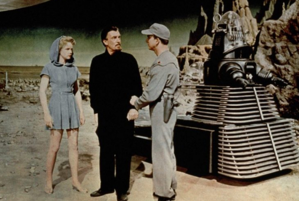 Planète interdite : le robot