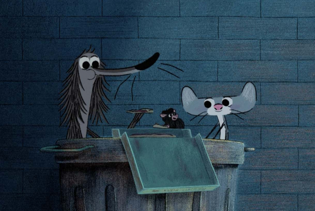 Chien Pourri, la vie à Paris ! : conversation dans une poubelle