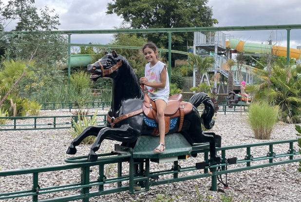 Touroparc : chevaux galopants