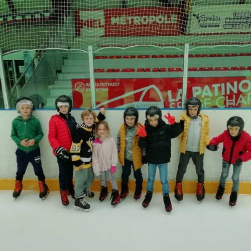 Anniversaire à la patinoire Serge Charles