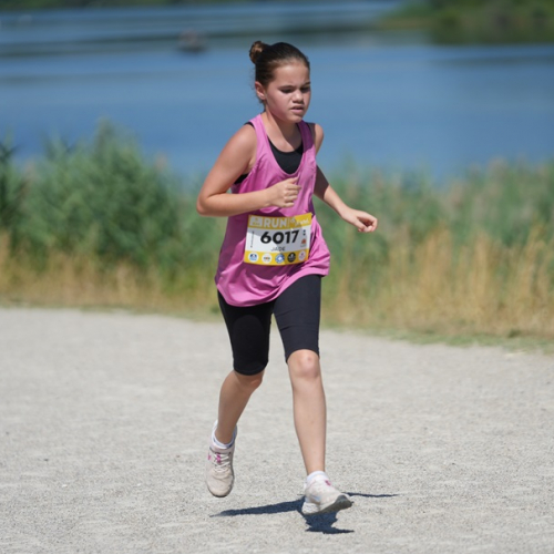 Run For Planet : une fille court