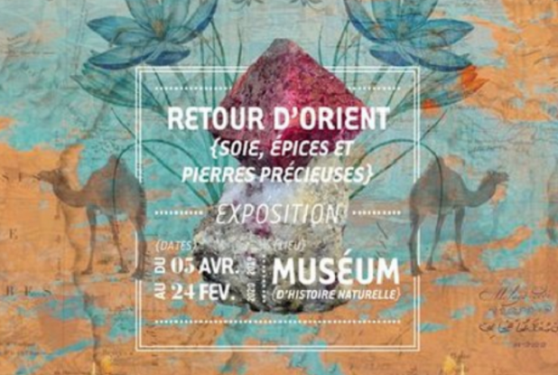 Expo Retour d'Orient Soie, épices et pierres précieuses