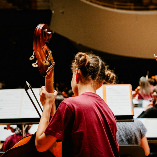 Démos 3 : orchestre composé d'enfants