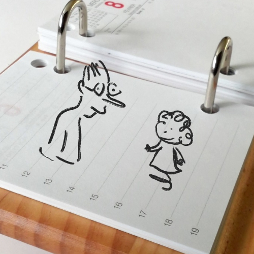 Stages vacances à la Cinémathèque : Dessin sur un calpin