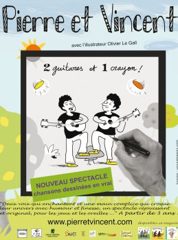 Pierre et Vincent - Deux guitares et un crayon