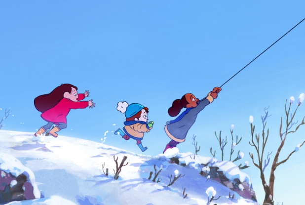 Maman pleut des cordes : neige