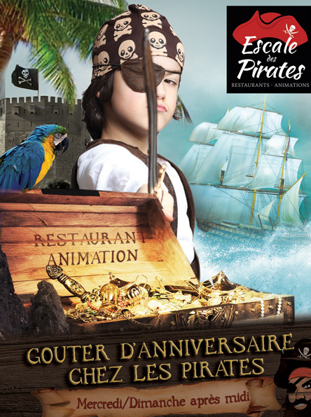 Anniversaire à l'Escale des Pirates