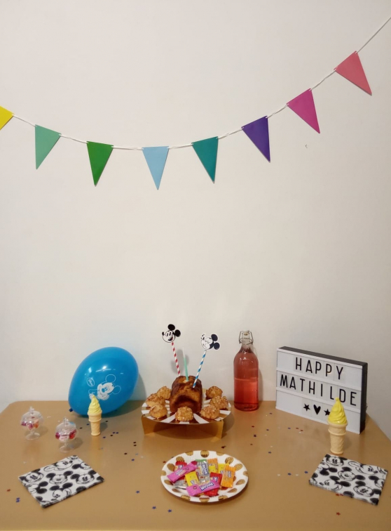 Anniversaire Mickey par Club Confettis