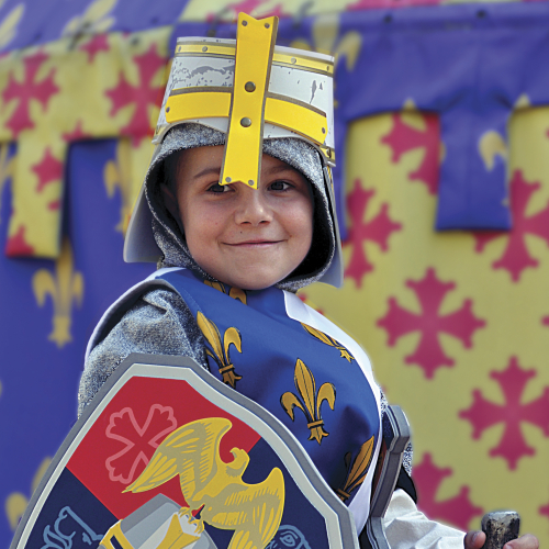 Nathan au Puy du Fou : rêve réalisé par l'Association Petits Princes
