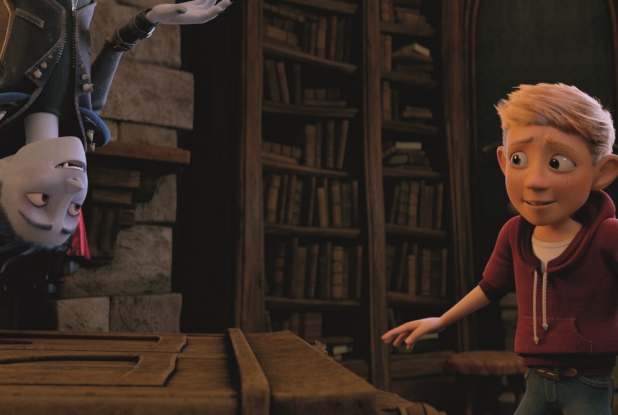 Le Petit Vampire - Tête en bas