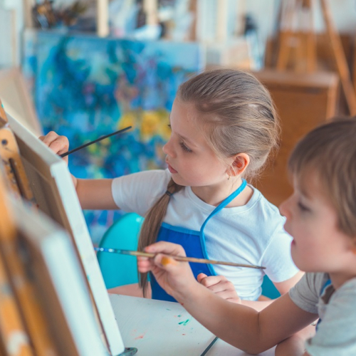 Monet à Vétheuil, Les saisons d'une vie : atelier peinture pour les enfants