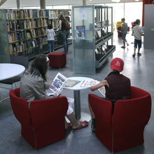 Médiathèque Floresca Guépin Nantes