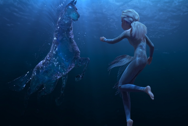 La Reine des neiges 2 : Elsa et un cheval d'eau