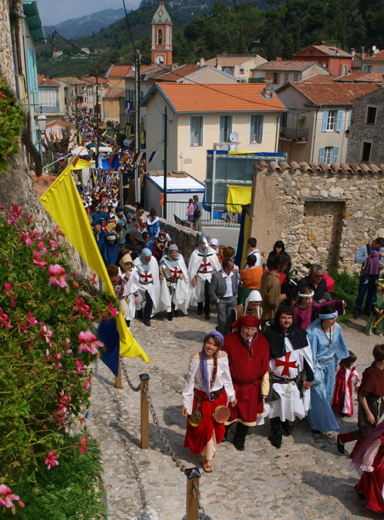 Le défilé de la fête médiévale