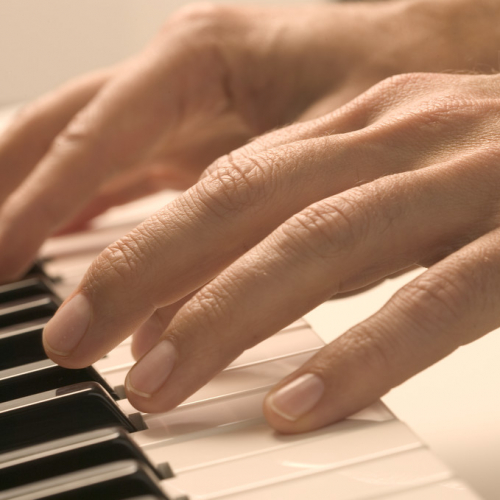 Cours de musique à l'école de Marcq