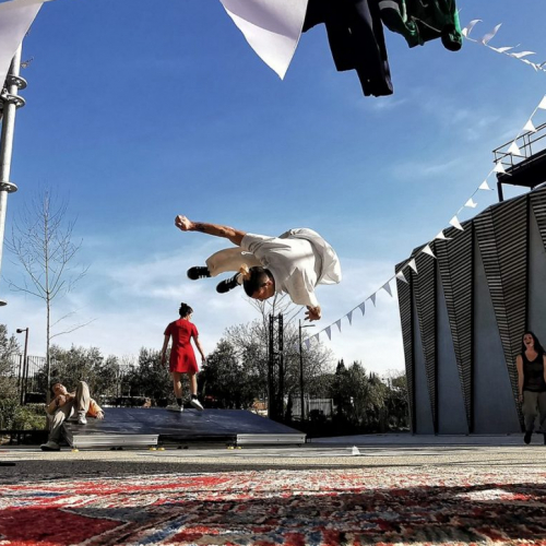 Mirage un jour de fête à la Déferlante