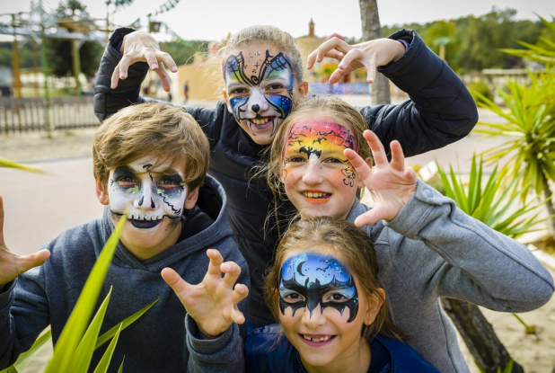Halloween 2022 à Mer de Sable - Maquillage enfants