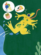 La grenouille à grande bouche