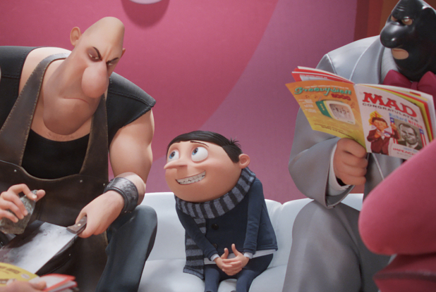 Minions 2 : Il était une fois Gru - Gru en salle d'attente