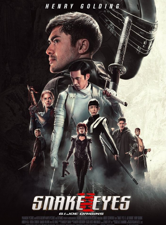 G.I. Joe Snake Eyes : affiche US