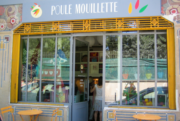 Poule Mouillette - Vitrine