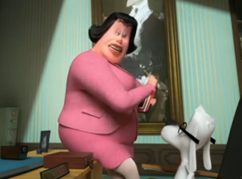 Mme Grunion, personnage de Mr Peabody et Sherman