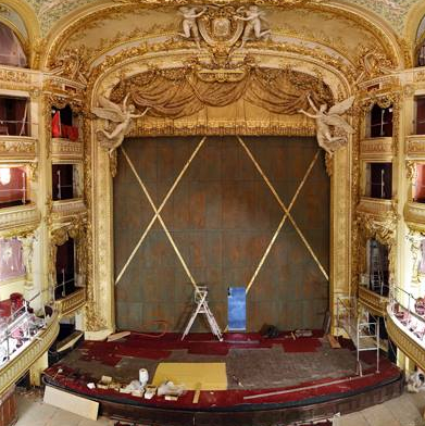 Opéra Comique de Paris en travaux