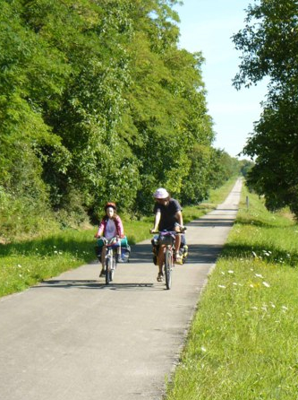 La voie verte en Bourgogne du sud