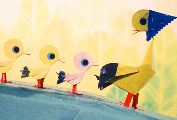 Petits canards papier