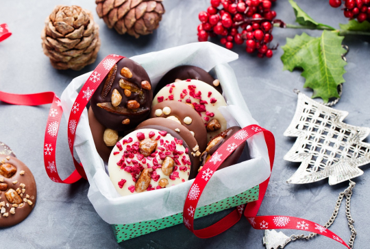 Recettes : des cadeaux comestibles à offrir pour Noël - Mendiants chocolats
