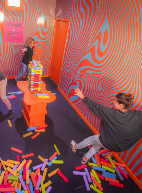 Rush Action Game : jenga