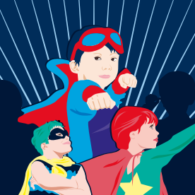 Expo Super-Égaux, le pouvoir de l'égalité filles-garçons