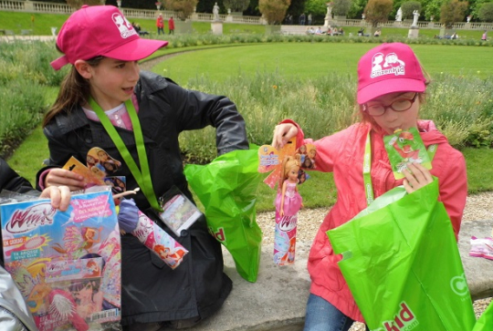 Chasse au trésor Winx à Paris