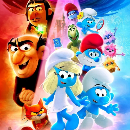 Les Schtroumpfs - Le film : affiche finale