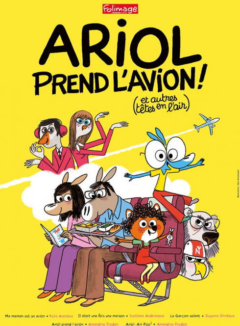 Ariol prend l'avion (et autres têtes en l'air) - Affiche