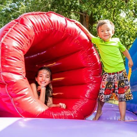 ParcOfolies : structures gonflables