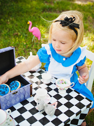 Anniversaire thème Alice au Pays des Merveilles