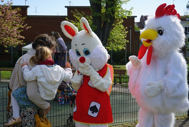 Pâques dans la commune de La Madeleine